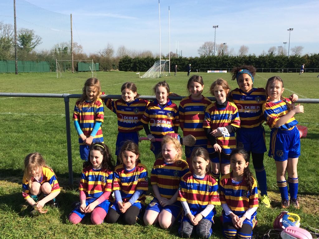 Our U9 Camogie team look as cool as you like they impressed mentors and supporters alike in their first competitive outing!