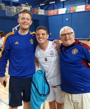 Steven Lee with pals Conor &amp; John Coady