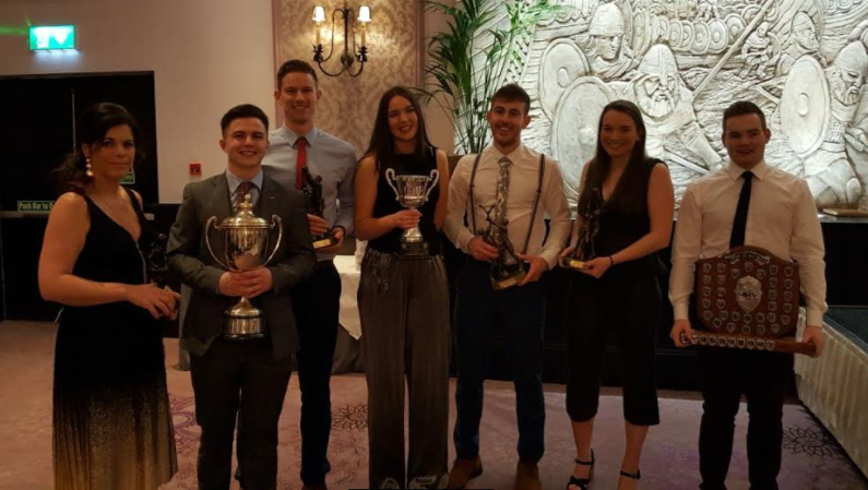 Award Winners 2018: Mairead O'Sullivan, Danny Mottram, Andy Bunyan, Hannah Costello, Podge Kinsella, Sinead deBurca &amp; Paraic Naughton