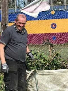 Kevin Preparing the Grounds for Return to Play