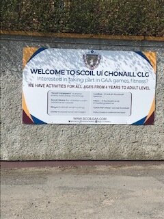 Great New Signage everywhere - Welcome Awaits You at Scoil!