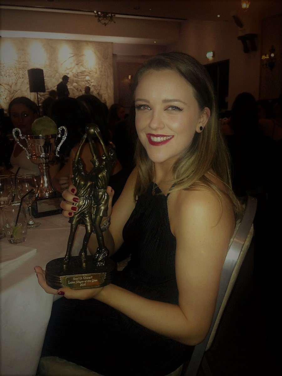 Grá was awarded Ladies Player of the Year for the 2016 season