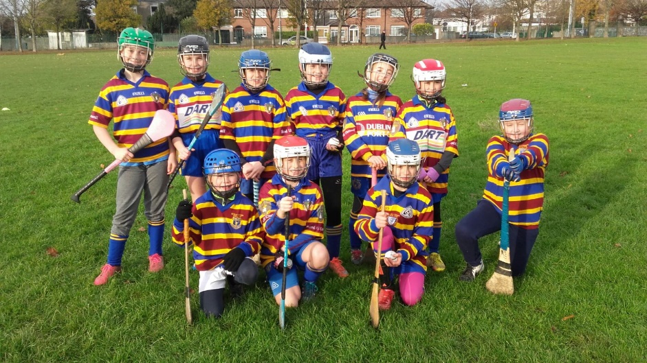 Scoil u11 camogie team 4/12/16, Maypark, challenge v Craobh